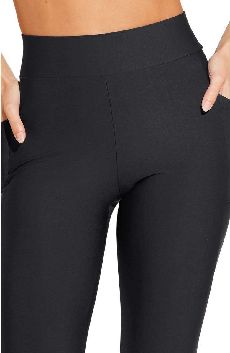 STYLEST DaySculpt Casual Cropped Plegging, Alternate, color, Caviar