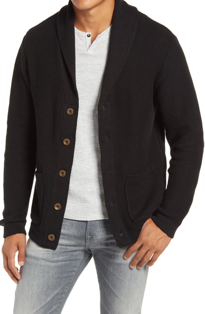 Liverpool Los Angeles Liverpool Shawl Collar Cardigan, Main, color, 