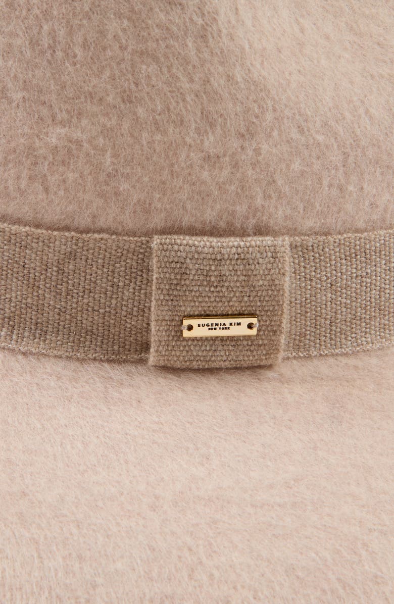 Eugenia Kim Emmanuelle Wool Felt Fedora, Alternate, color, Bone