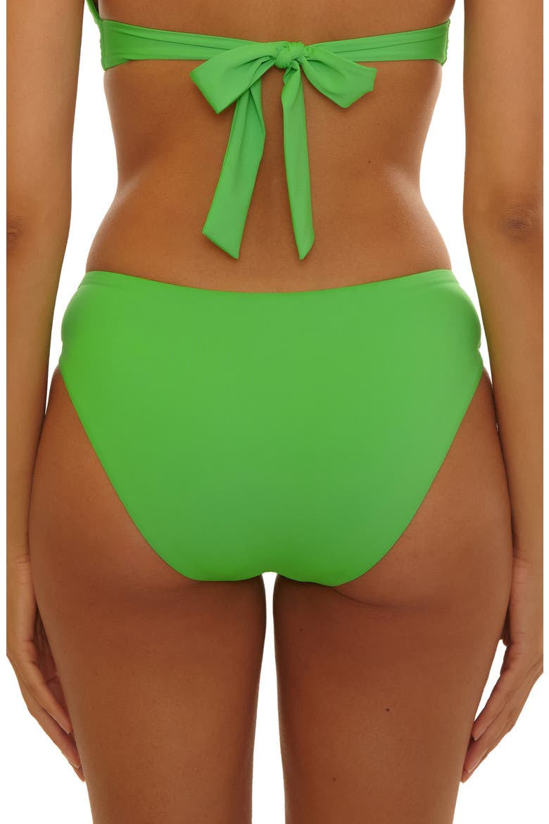 Marble Canyon Ring Hipster Bikini Bottoms, Alternate, color, GREEN APPLE
