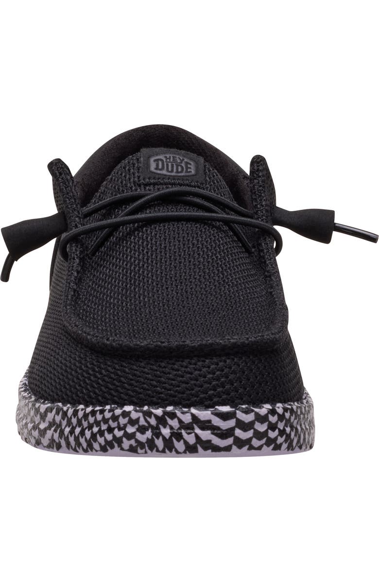 Hey Dude Wendy Funk Warped Geo Sneaker, Alternate, color, Black