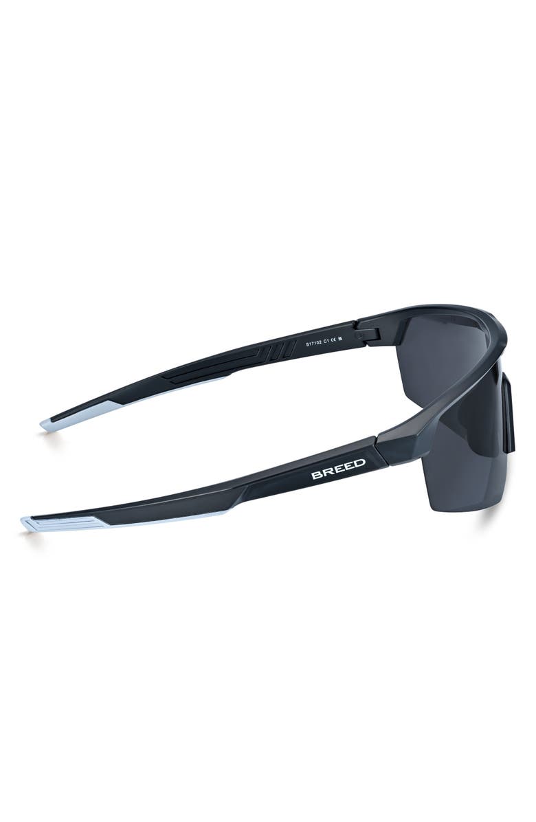 BREED Nyxon Polarized Mens Sunglasses, Alternate, color, Black/Black