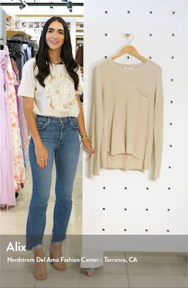 Thompson Pocket Pullover Sweater, sales video thumbnail