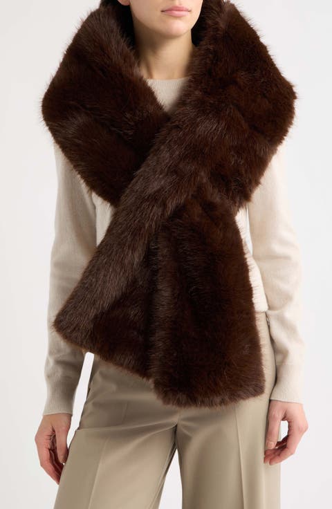Faux Fur Stole