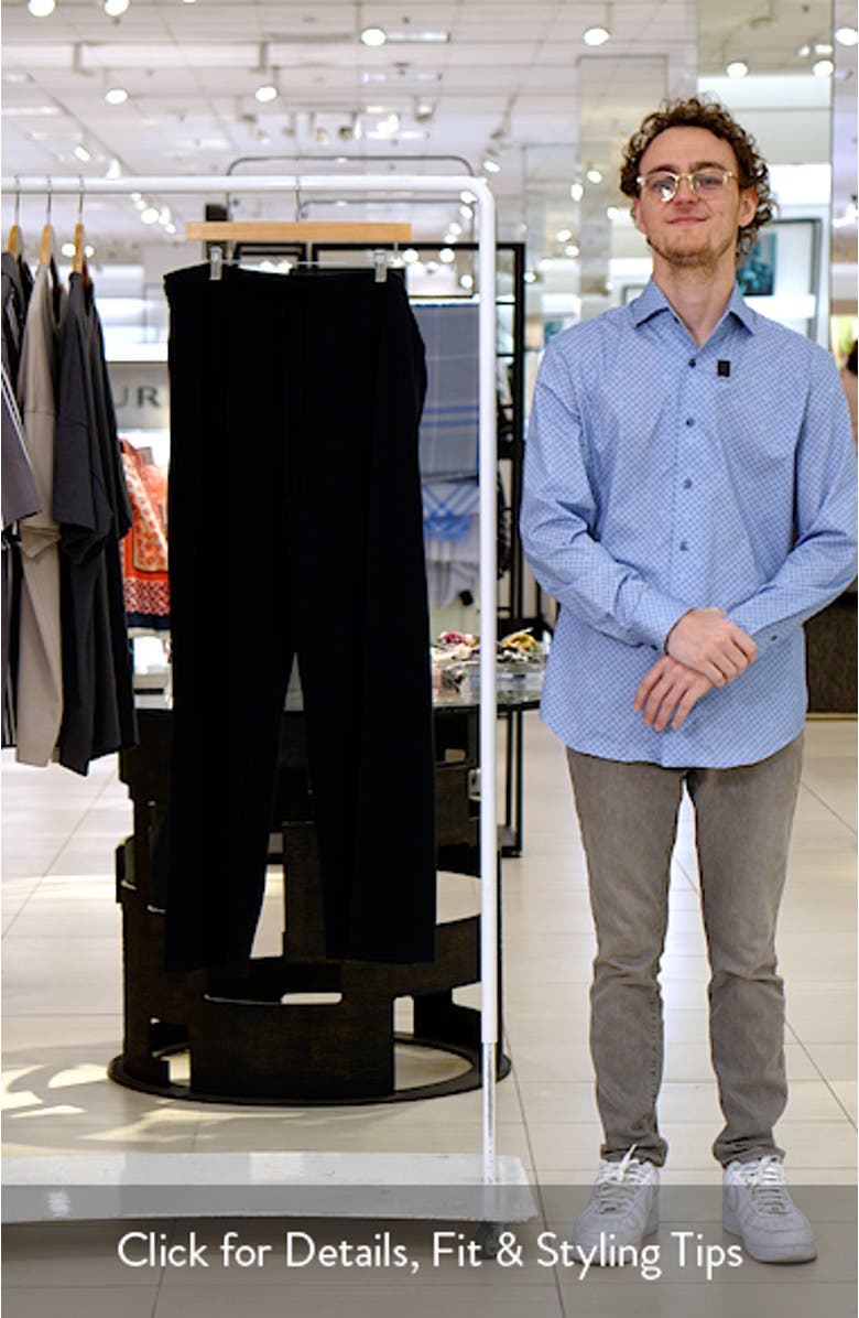 Jersey Lounge Straight Leg Pants, sales video thumbnail