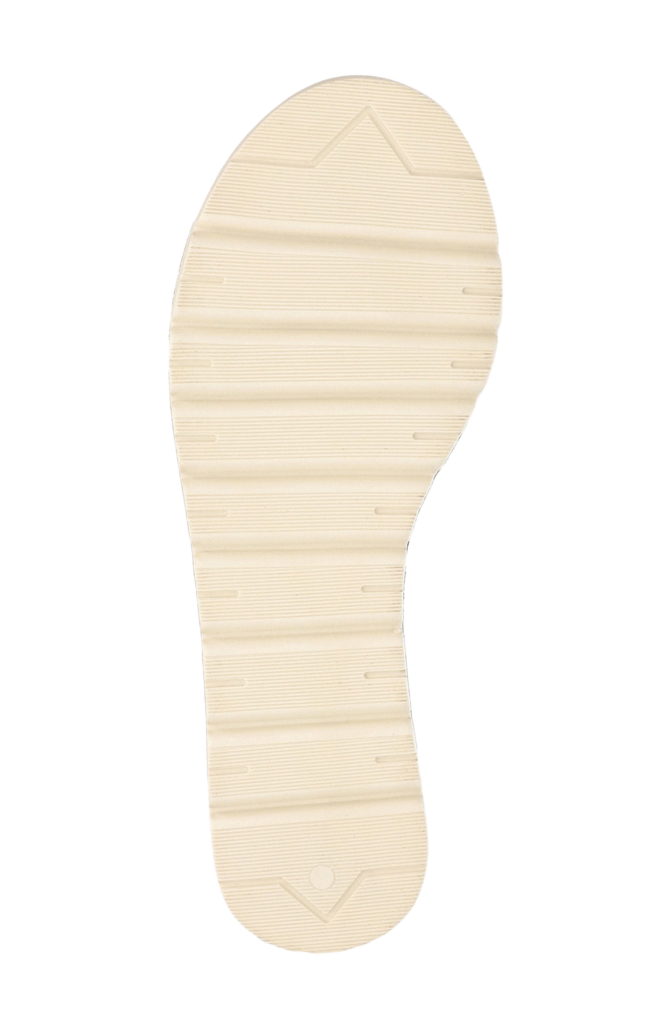 Vila Faux Leather Sandal, Alternate, color, NATURAL