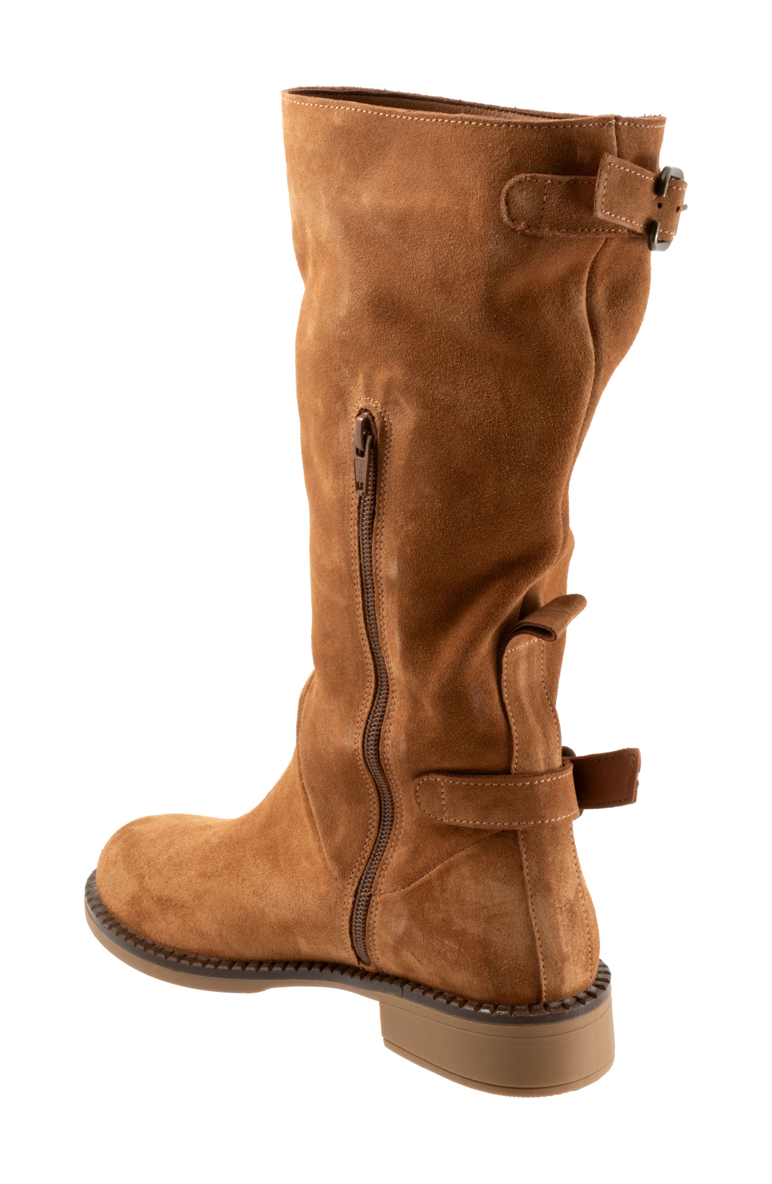 Bueno Ozzie Boot, Alternate, color, Chestnut Suede