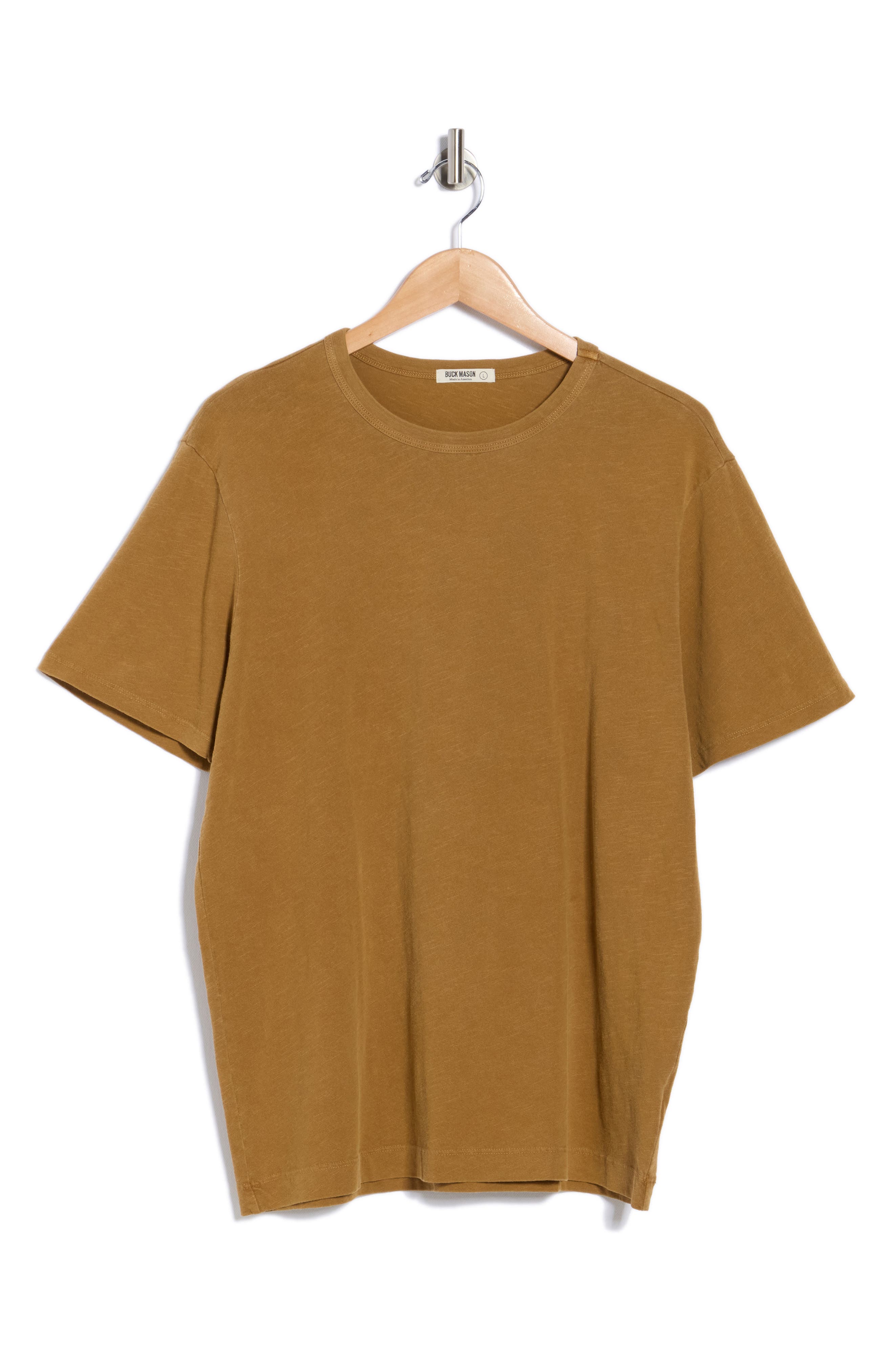 BUCK MASON Classic Slub Cotton T-Shirt