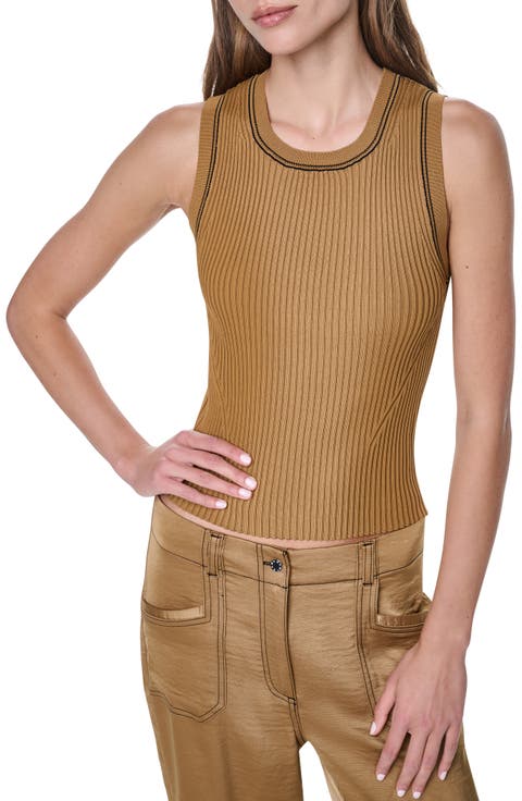 Contrast Stitch Tank