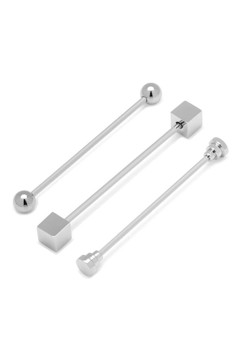 Ox and Bull Trading Co. Stainless Steel Collar Bars, Main, color, SILVER