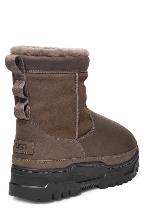 Ugg ® Heritage Trailgazer Waterproof Genuine Shearling & Wool Boot In Brown