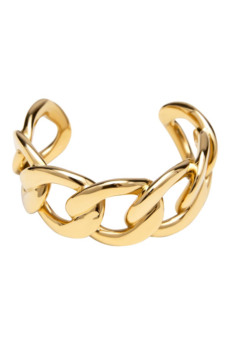 Dylan Cuff Bracelet, Main, color, GOLD