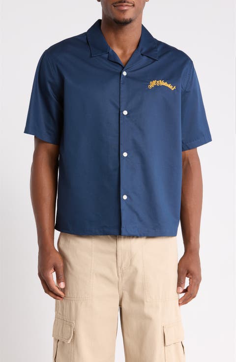 Marketcamp Button-Up Shirt