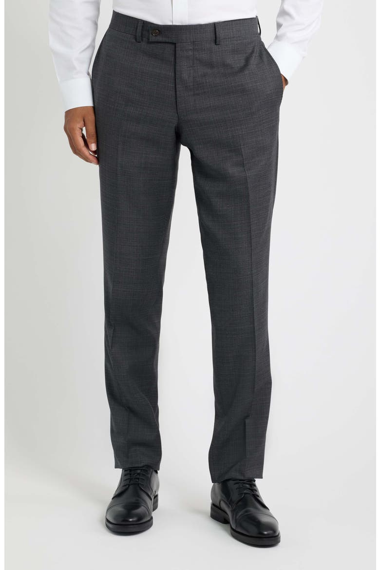 Esprit Screenweave Wool Suit, Alternate, color, CHARCOAL