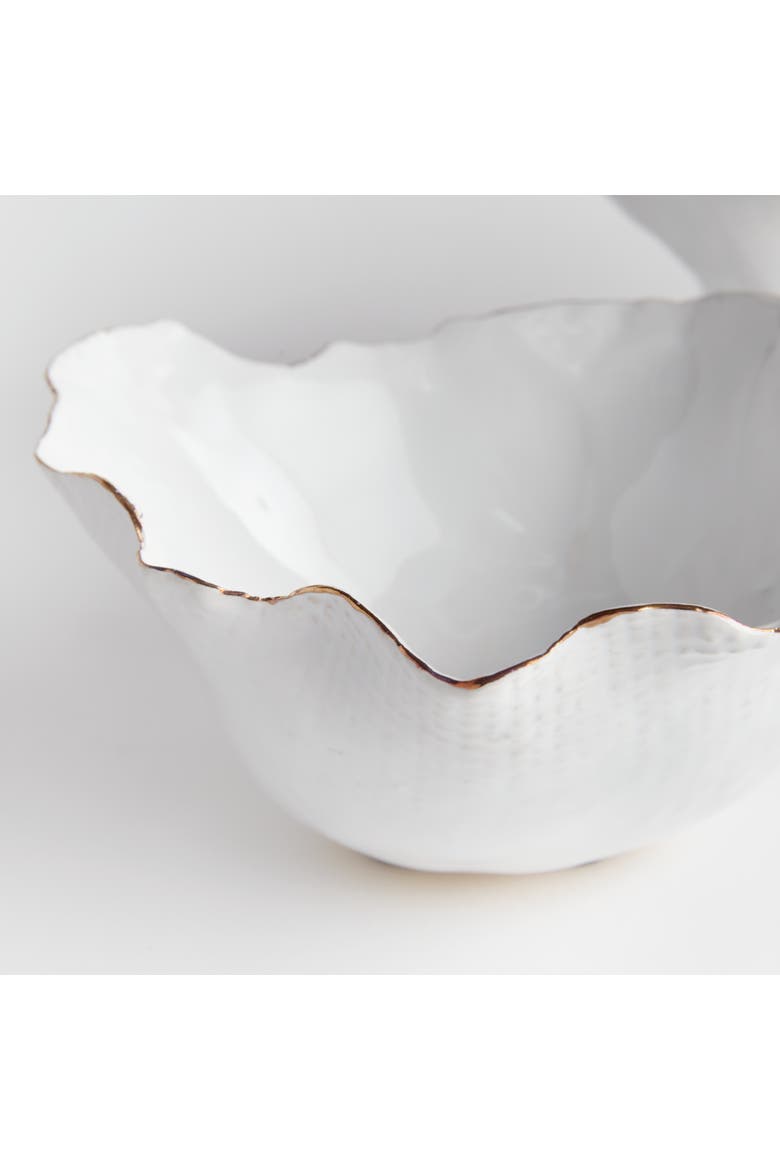 Maribella Decorative Bowls Set of 2, Alternate, color, White