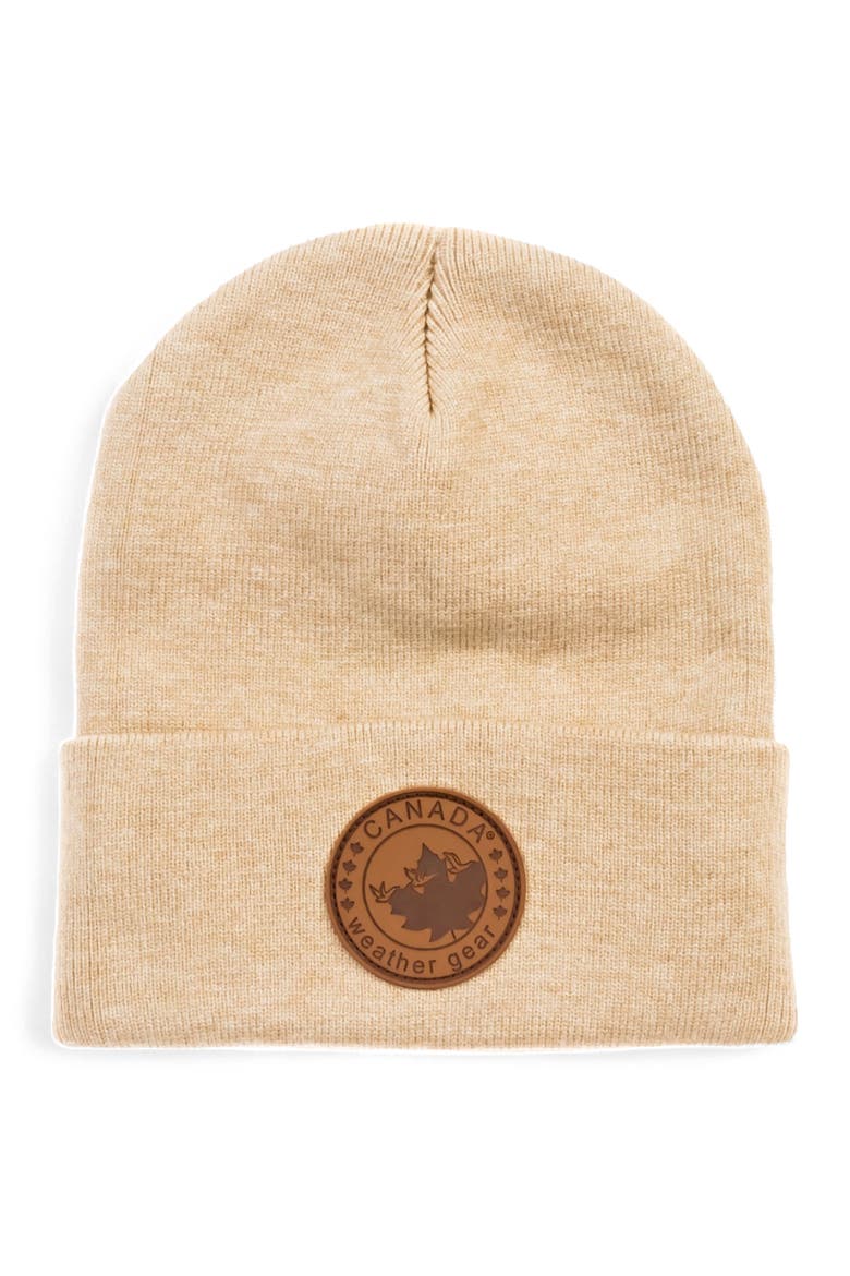 Women's Stylish Winter Beanie, Main, color, Sand Beige