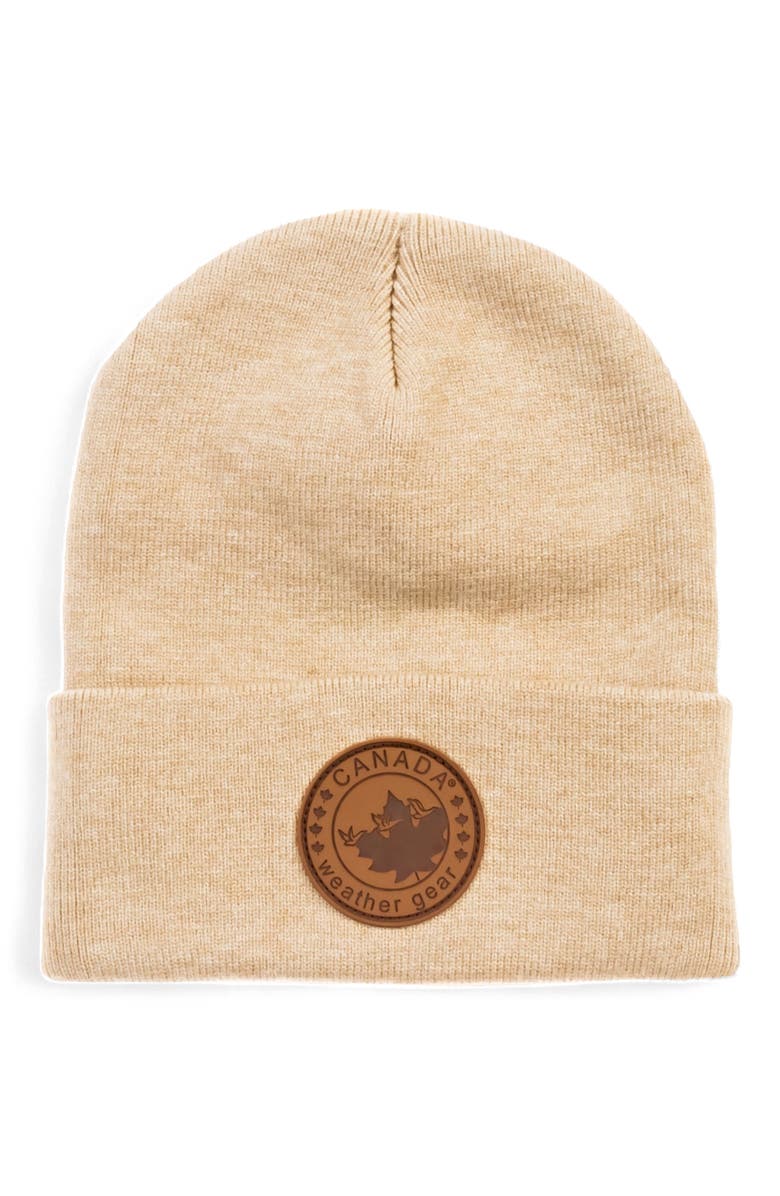CANADA WEATHER GEAR Women's Stylish Winter Beanie, Main, color, Sand Beige