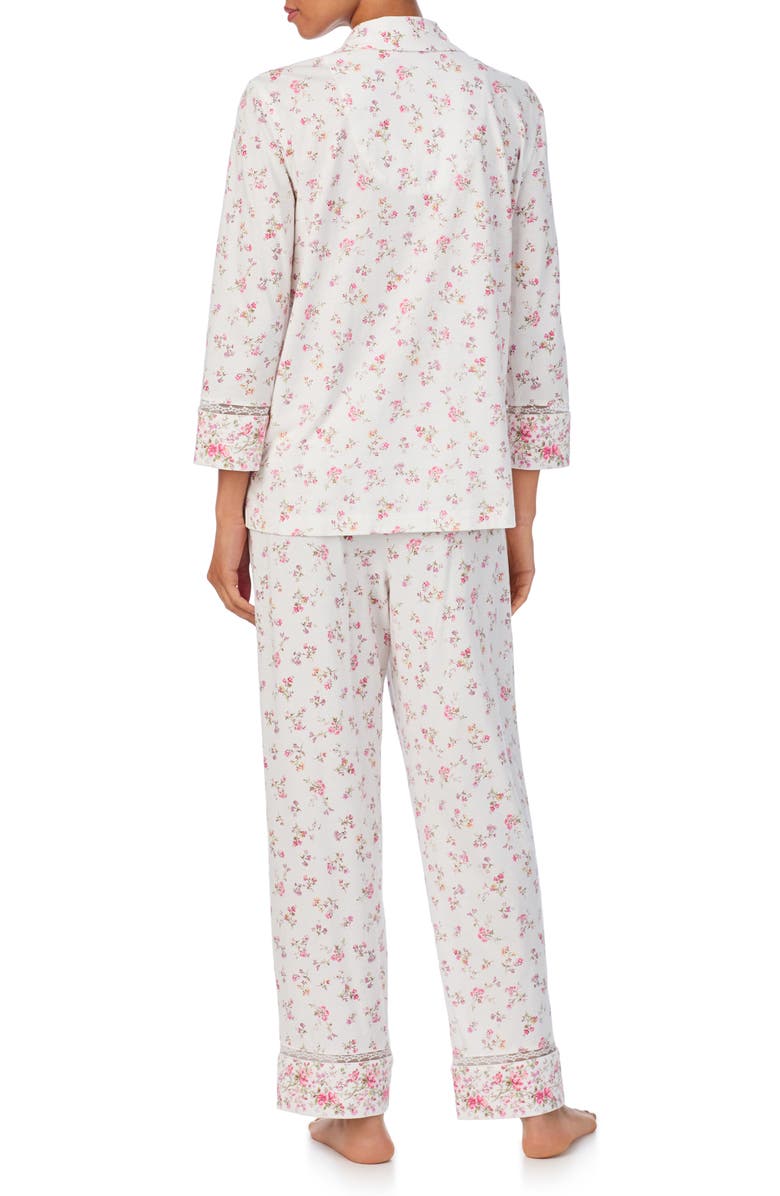 Lauren Ralph Lauren Floral Cotton Pajamas, Alternate, color, 