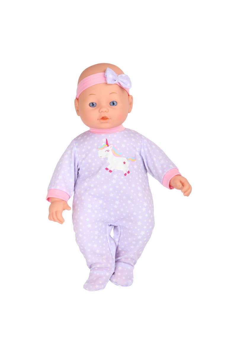 Dream Collection 16 Inch Baby Doll Traveling Set in Blue, Alternate, color, Multicolored
