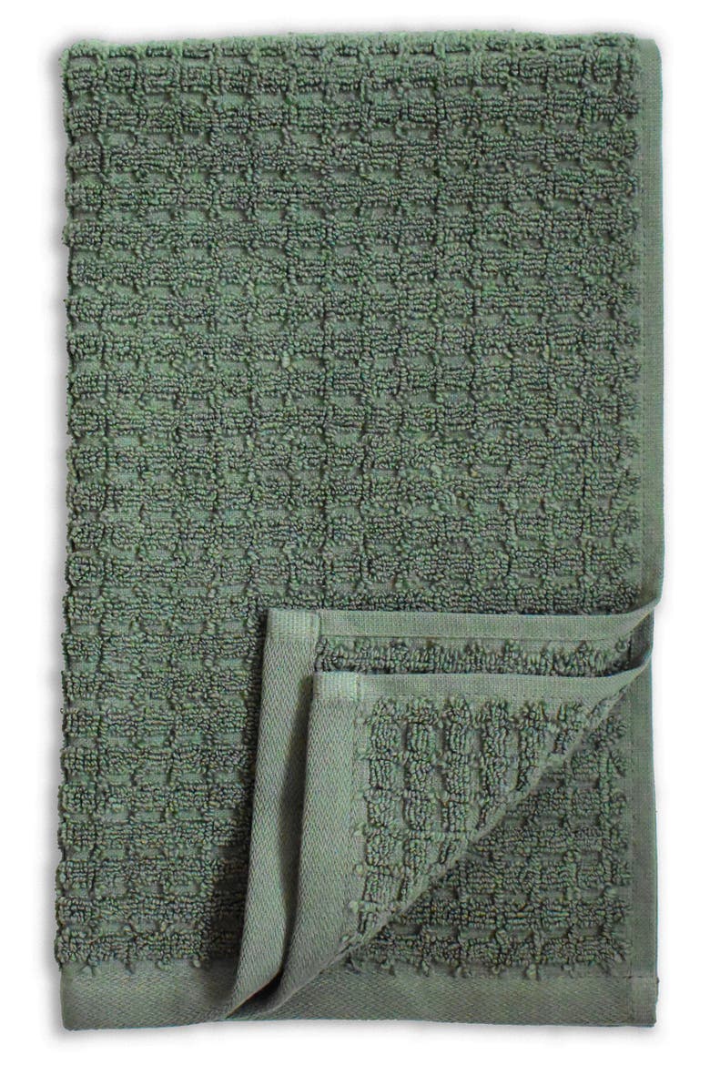 Quick Dry 6-Piece Bath Towel, Hand Towel & Washcloth Set, Alternate, color, MOSS