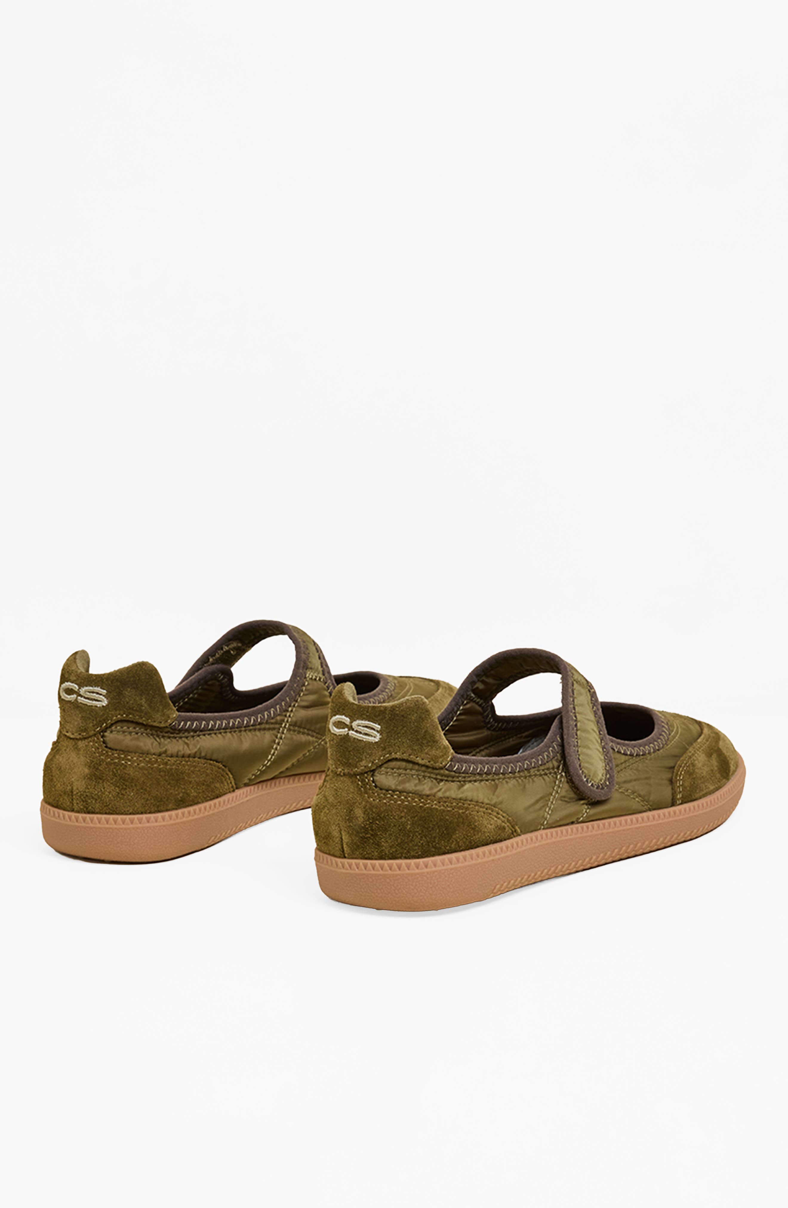 Charlotte Stone Garcia Ballet Sneaker, Alternate, color, Olive