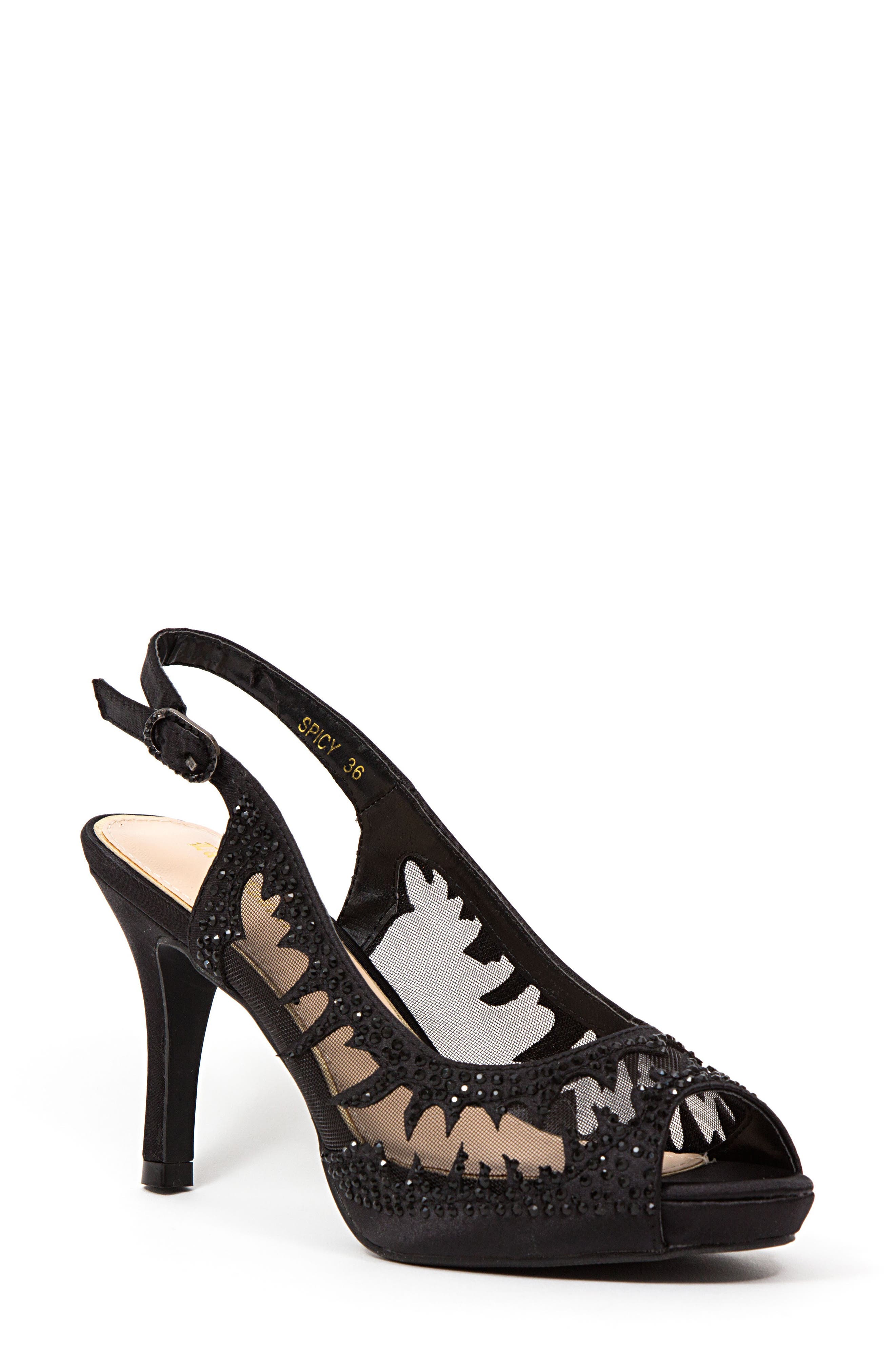 LADY COUTURE Spicy Slingback Sandal, Main, color, 