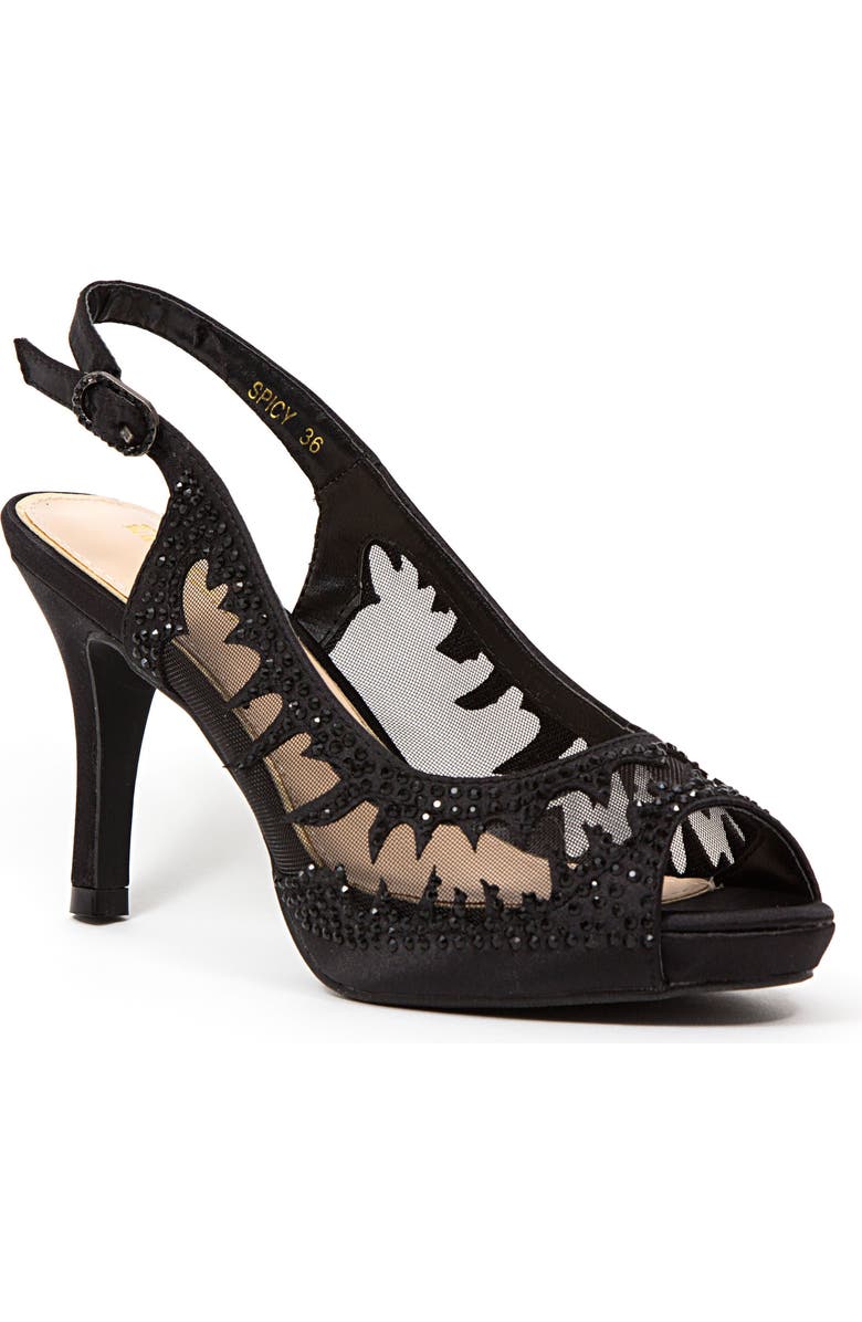 LADY COUTURE Spicy Slingback Sandal, Main, color,