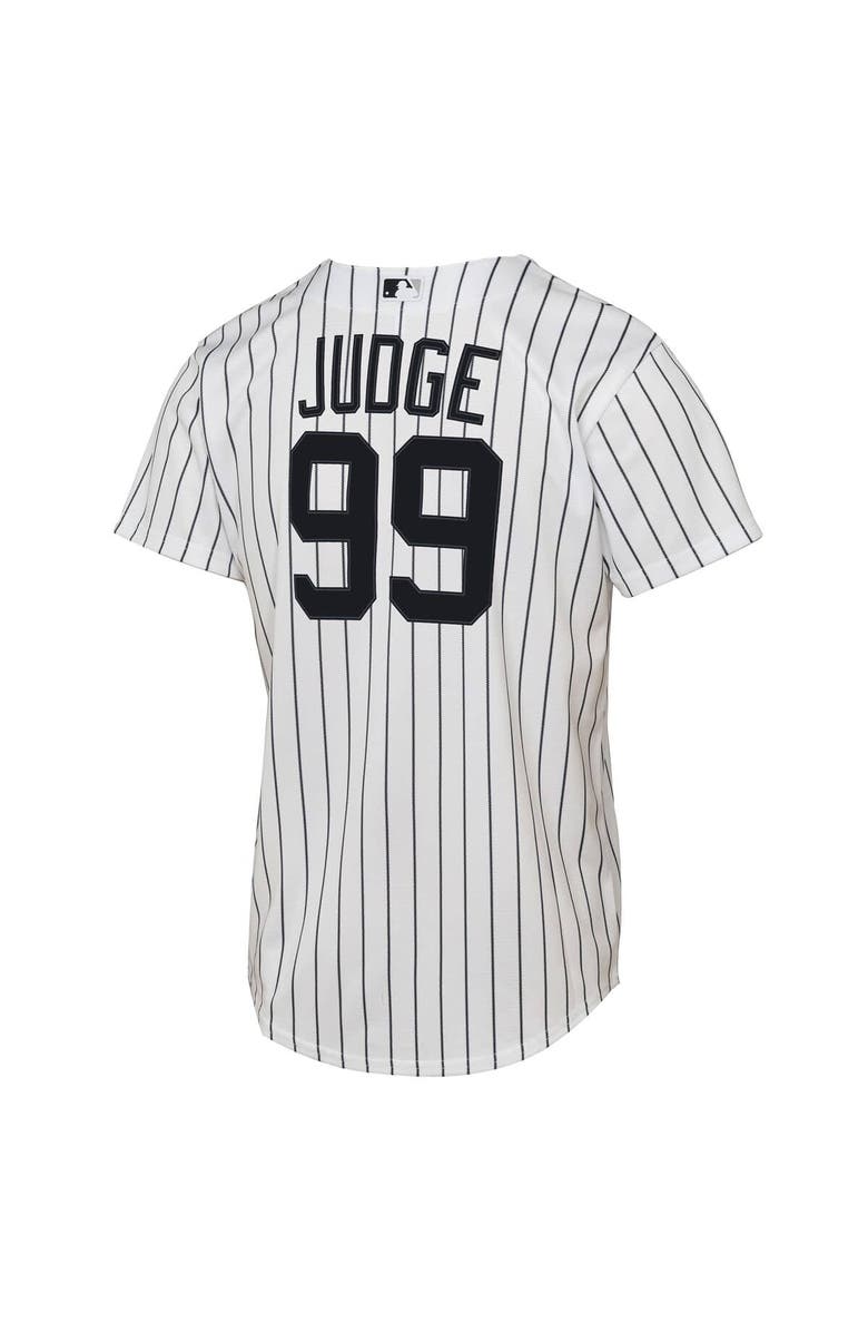 Nike Youth Nike Aaron Judge White New York Yankees Home Replica Player Jersey, Alternate, color,