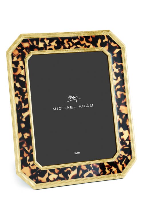 Michael Aram Tortoise Geometric Picture Frame In Multi