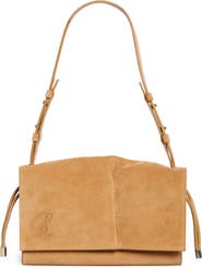 Christian Louboutin Small Baggy Suede Shoulder Bag
