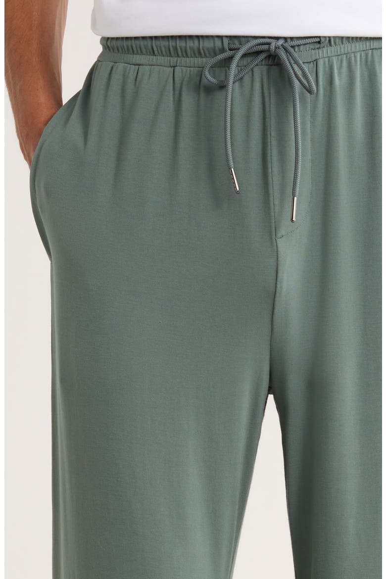 Cooling Pajama Pants, Alternate, color, GREEN BALSAM