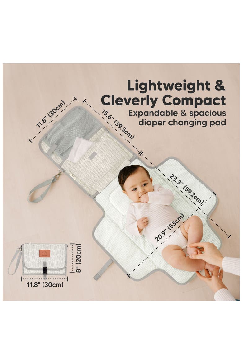 Ezee Diaper Changing Pad, Alternate, color, Prism