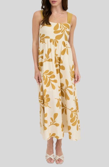 BLU PEPPER BLU PEPPER MIDI SUNDRESS 