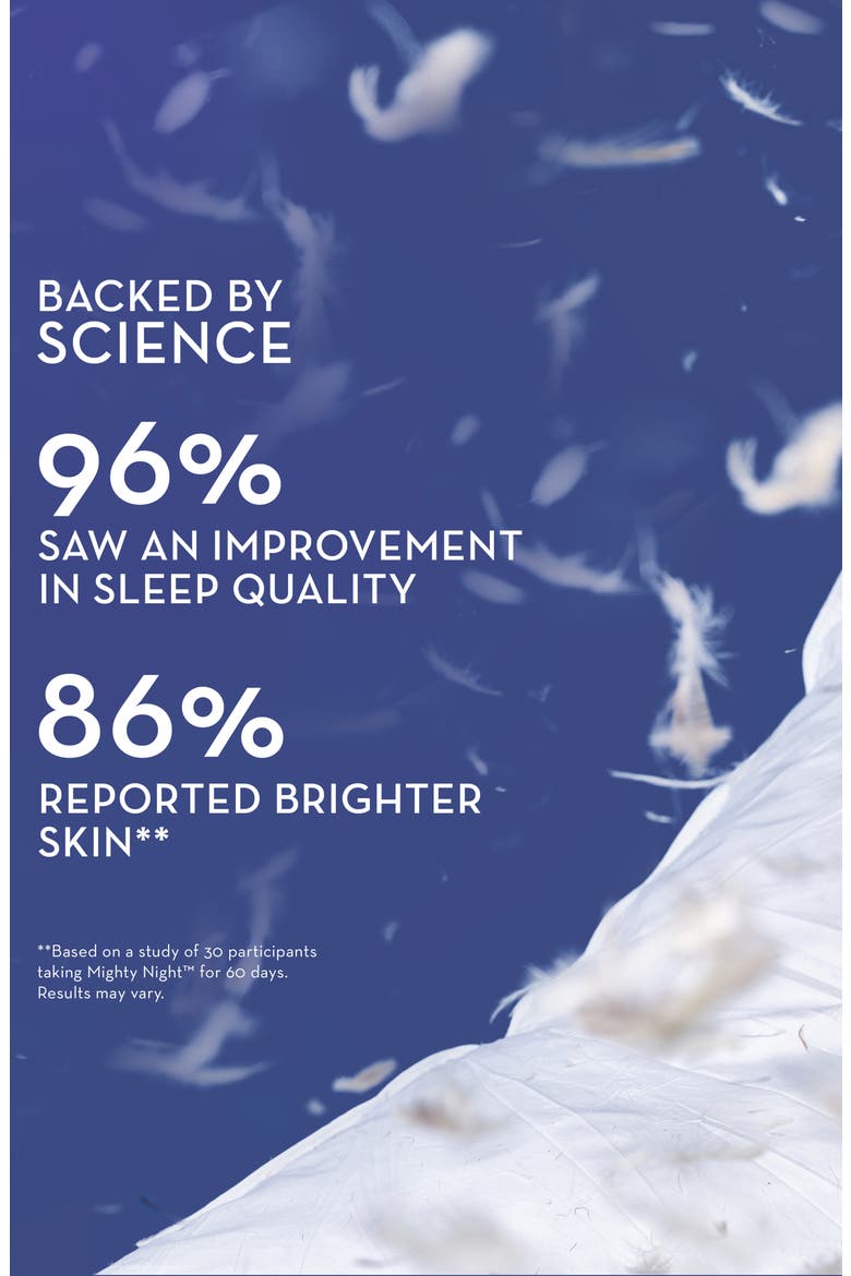 Mighty Night™ Overnight Renewal Supplement with Ceramides, CoQ10 & Ferulic Acid Supplement, Alternate, color, NO COLOR