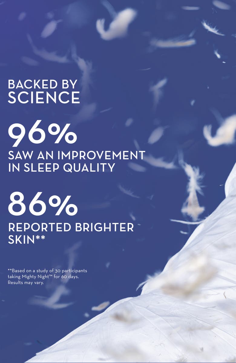 Hum Nutrition Mighty Night<sup>™</sup> Overnight Renewal Supplement with Ceramides, CoQ10 & Ferulic Acid Supplement, Alternate, color,