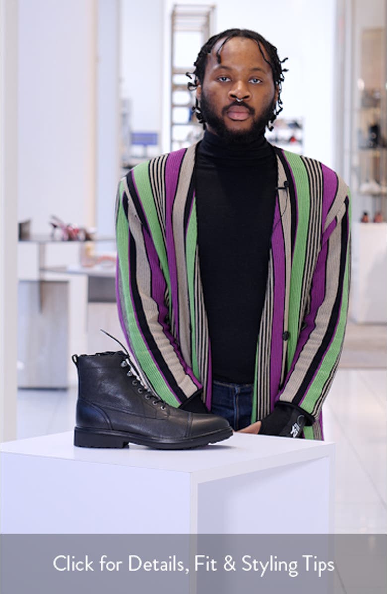 Livermore Water Repellent Lace-Up Bootie, sales video thumbnail