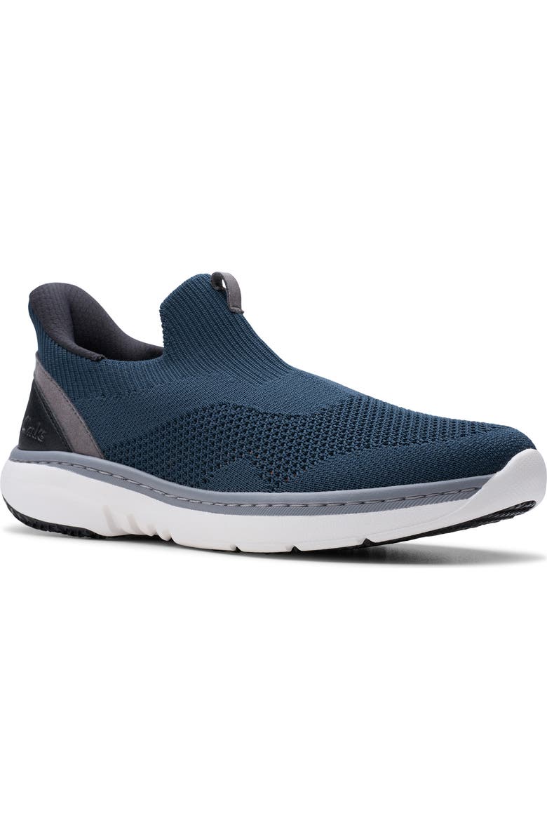 Clarks<sup>®</sup> Pro Free Sneaker, Main, color, Navy Knit