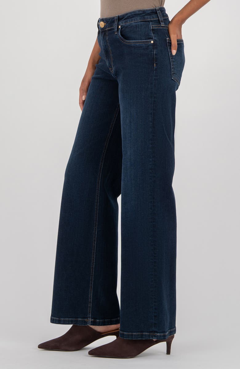 KUT from the Kloth Jean Mid Rise Wide Leg Jeans, Alternate, color, Attributable