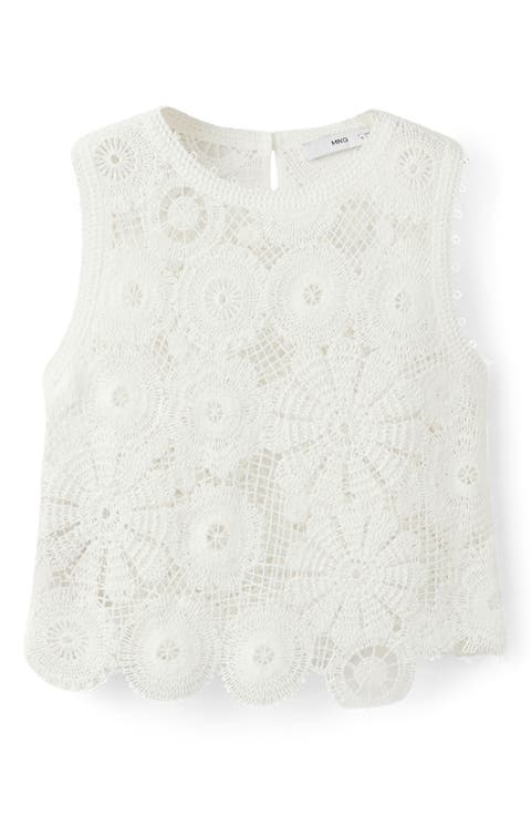 Open Stitch Tank
