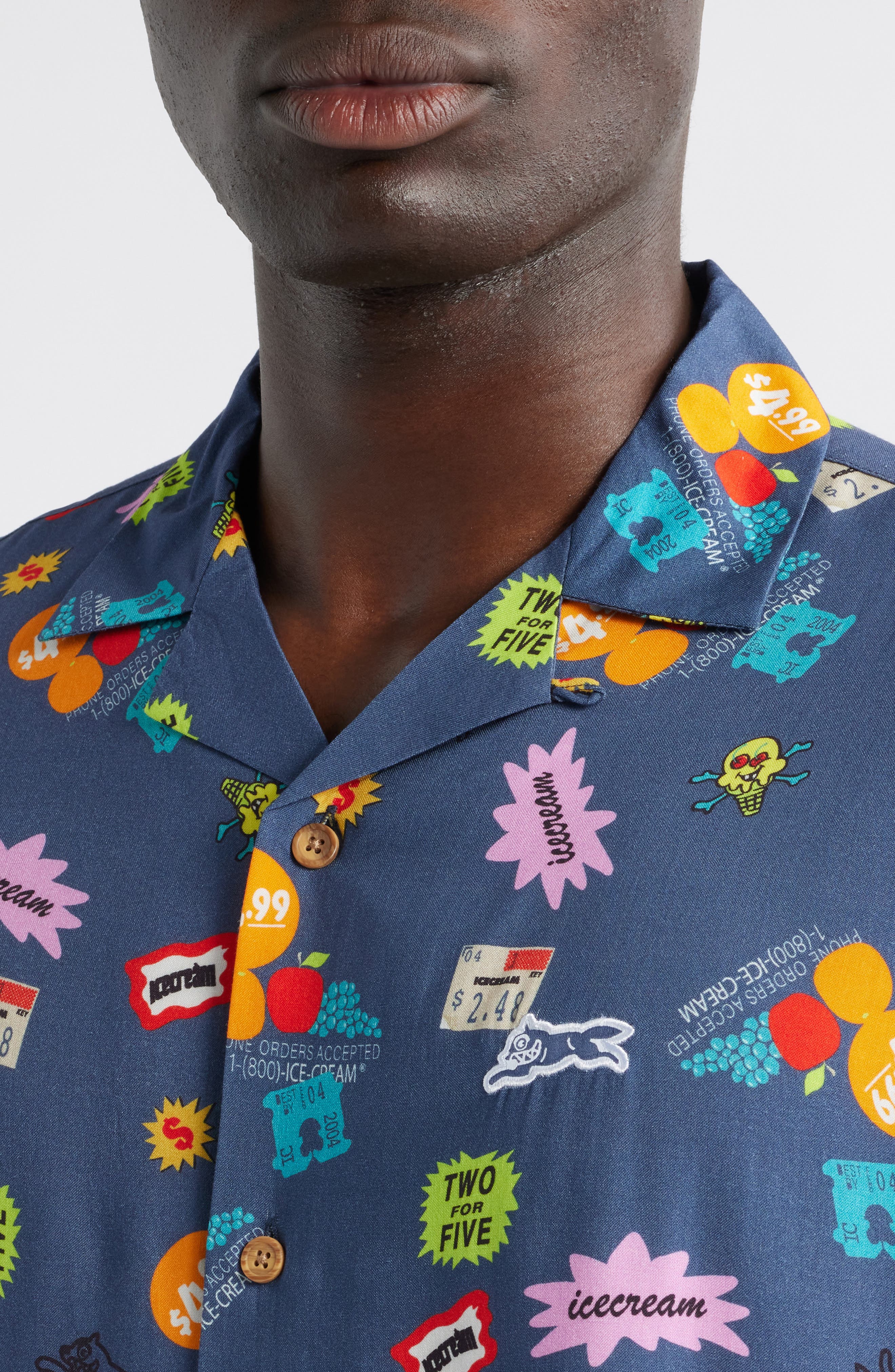 Stickers Camp Shirt - image 2