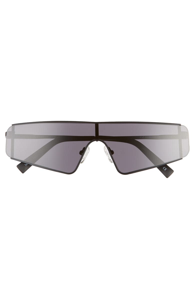 Le Specs Cyberfame 143mm Flat Top Shield Sunglasses, Alternate, color, 
