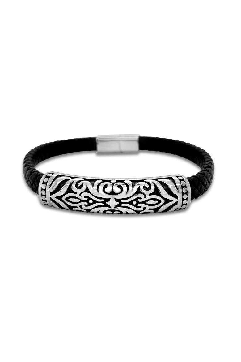 Remus Men's Celtic Cuff, Main, color, Black