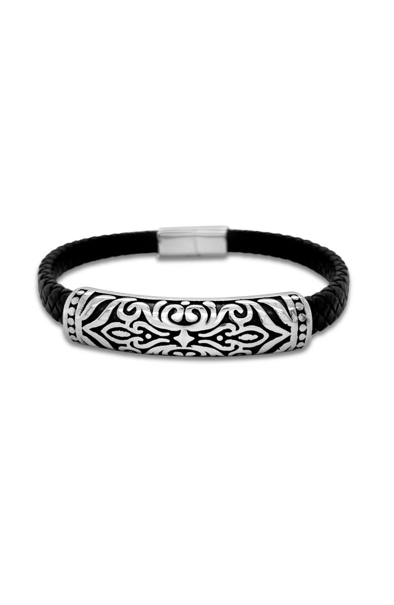 Anna Zuckerman Remus Men's Celtic Cuff, Main, color, Black