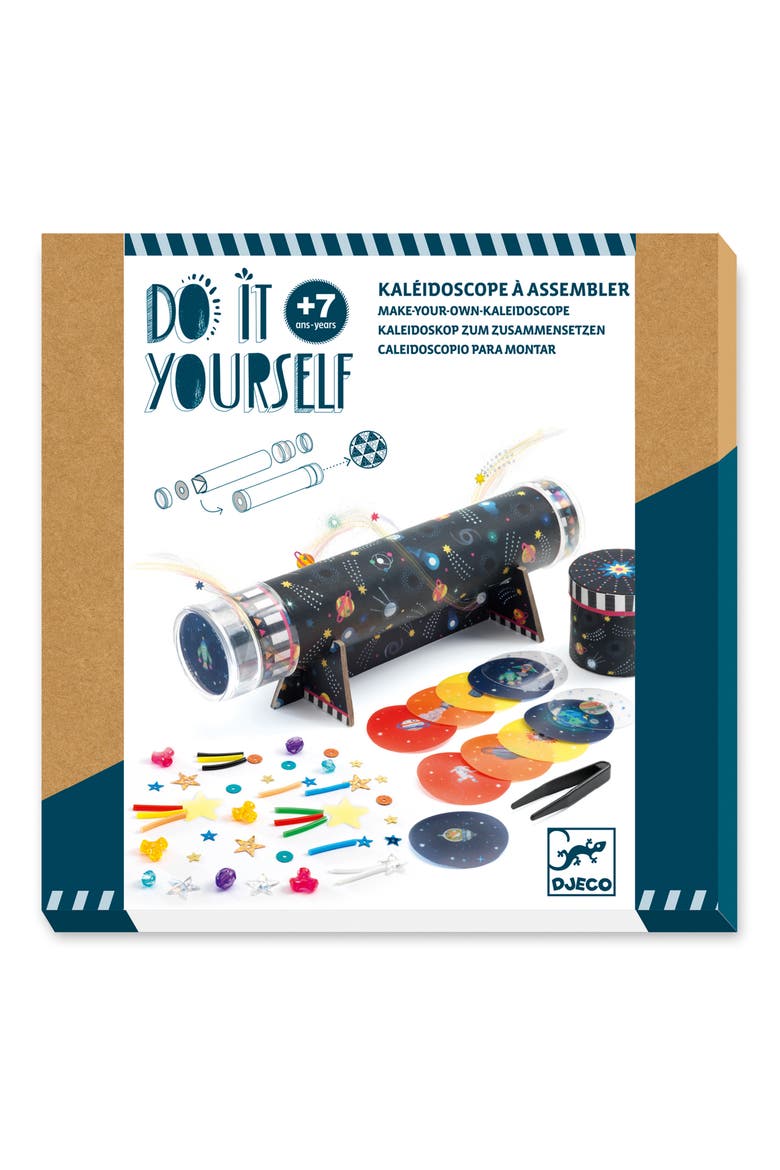 Space Immersion DIY Kaleidoscope Craft Kit, Alternate, color, MULTI