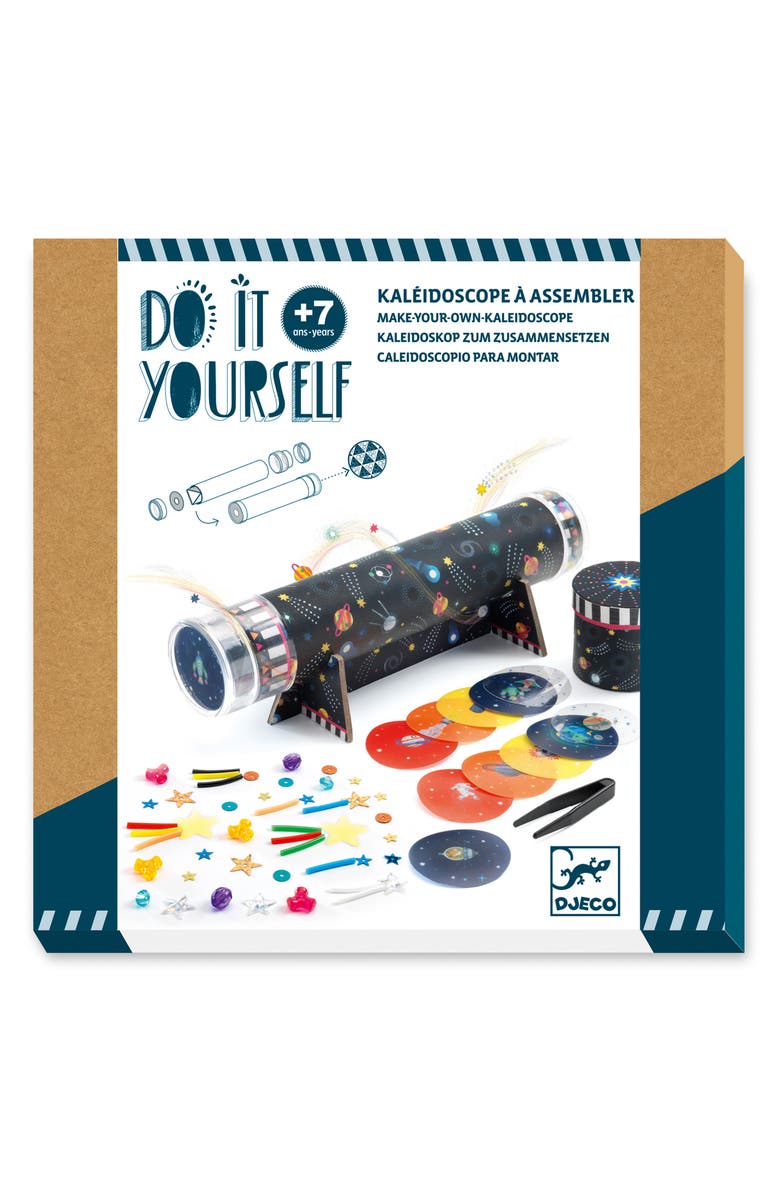 Djeco Space Immersion DIY Kaleidoscope Craft Kit, Alternate, color, Multi