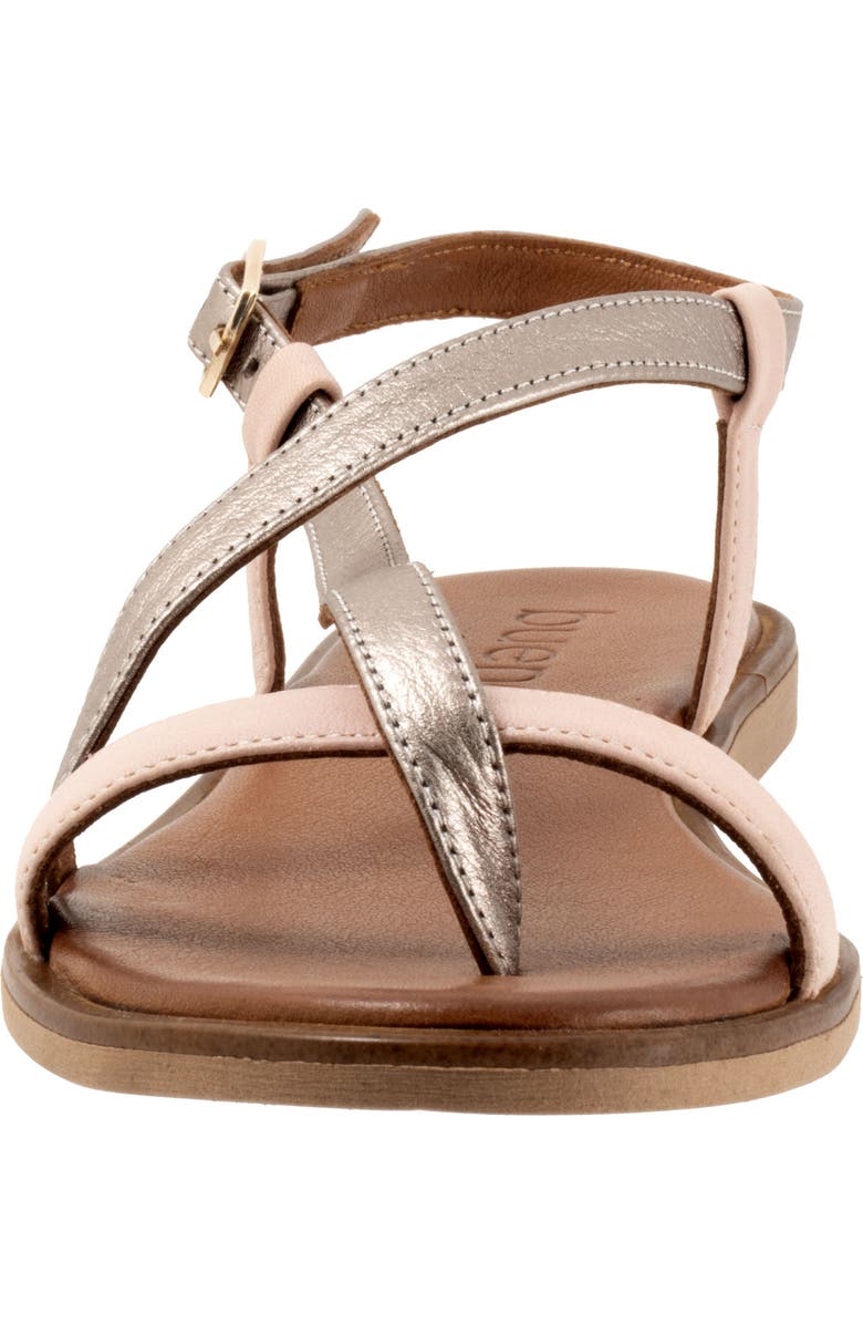 Bueno Harriot Ankle Strap Sandal, Alternate, color, Pale Pink Multi