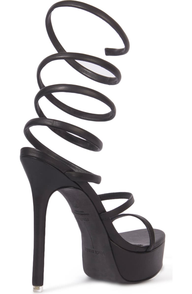 BLACK SUEDE STUDIO Kristen Platform Sandal, Alternate, color,