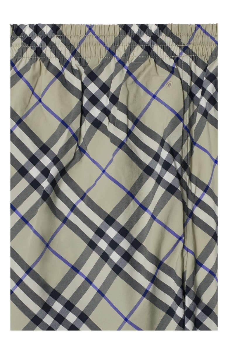 Burberry Check Swim Shorts, Alternate, color, 