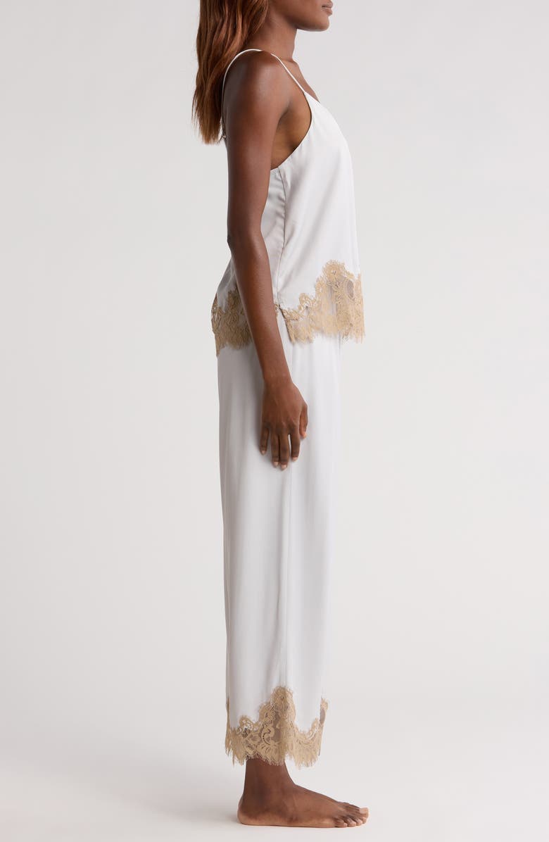 Nordstrom Midnight Lace Pajamas, Alternate, color, Grey Vapor