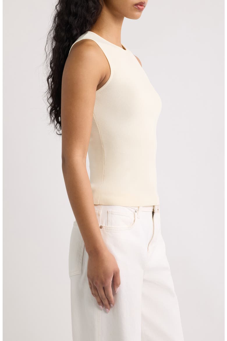 The Lucerne Ribbed Tank, Alternate, color, BRULE